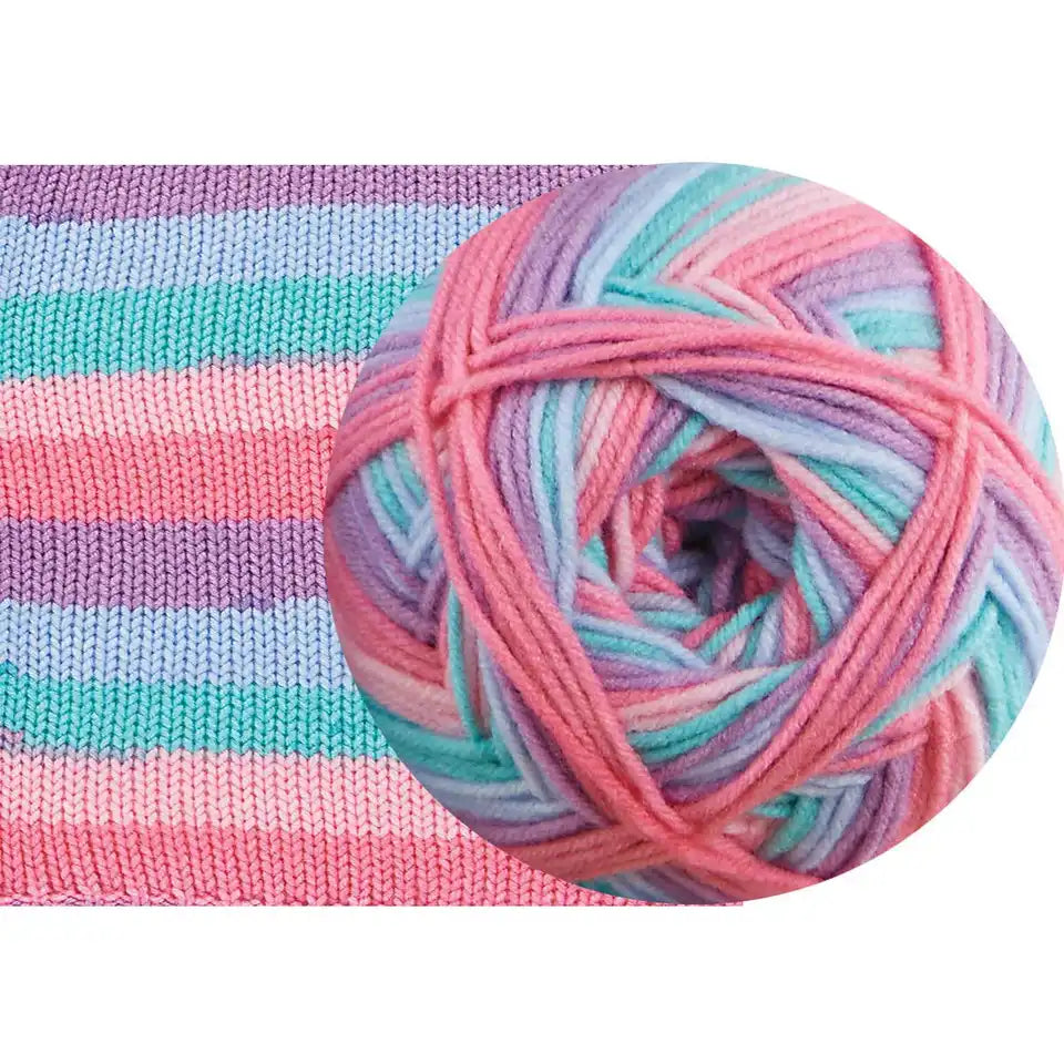 Herrschners Worsted 8 Baby Stripes Yarn