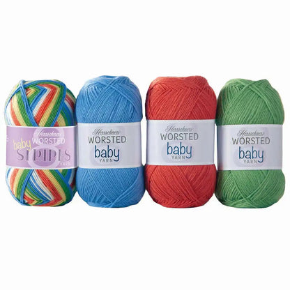 Herrschners Worsted 8 Baby Stripes Yarn Pack