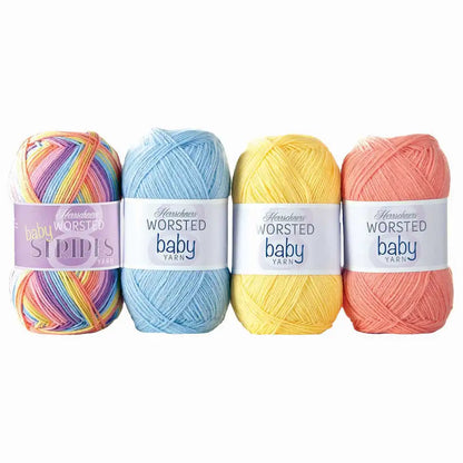 Herrschners Worsted 8 Baby Stripes Yarn Pack