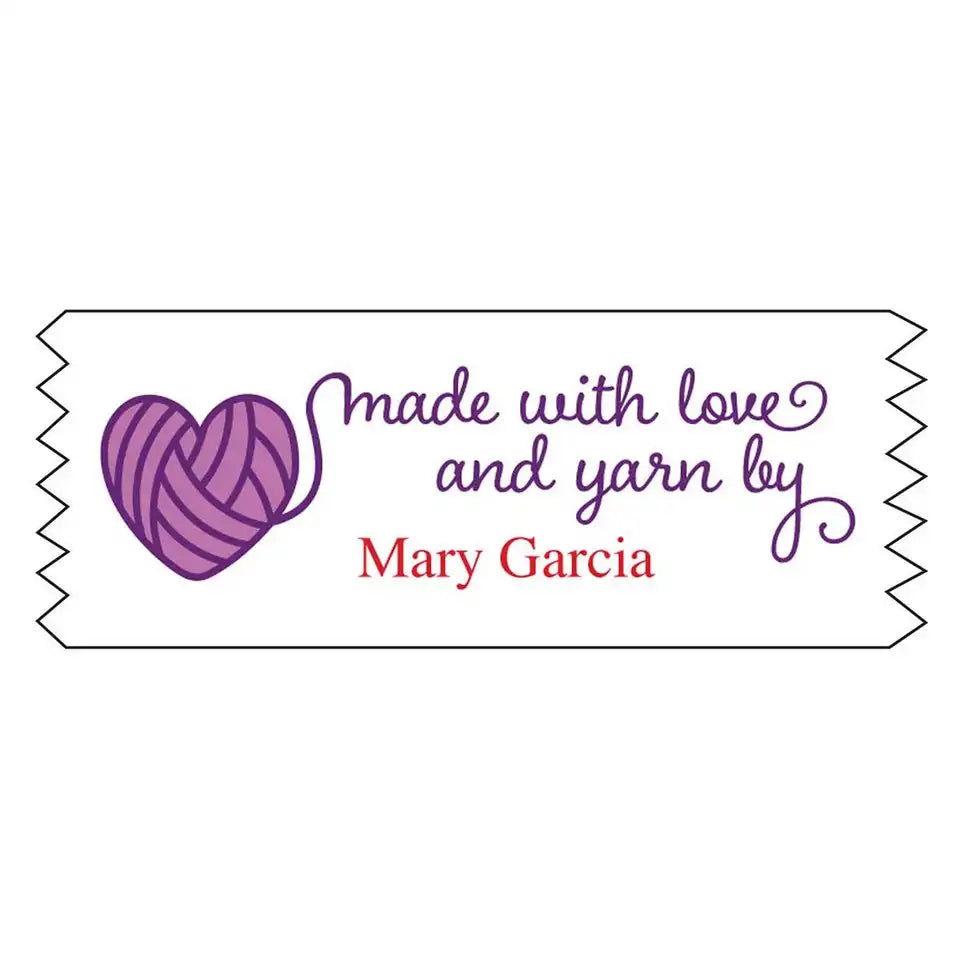 Herrschners Roll of 40 Personalized Labels