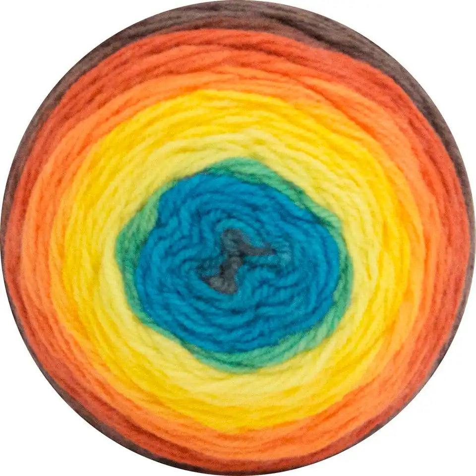 Lion Brand Prism Afghan Crochet Kit