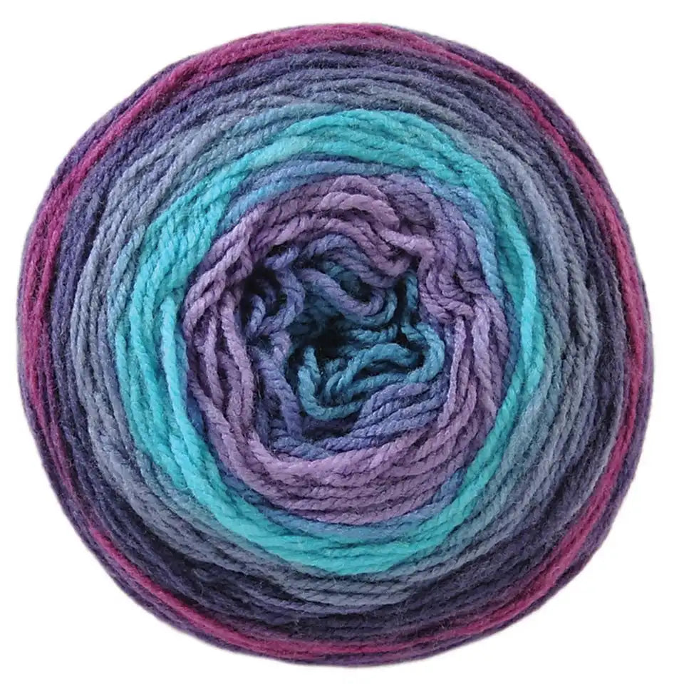 Lion Brand Prism Afghan Crochet Kit