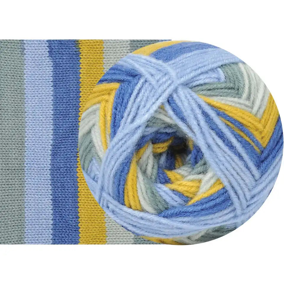 Herrschners Beautiful Bias Afghan Knit Kit