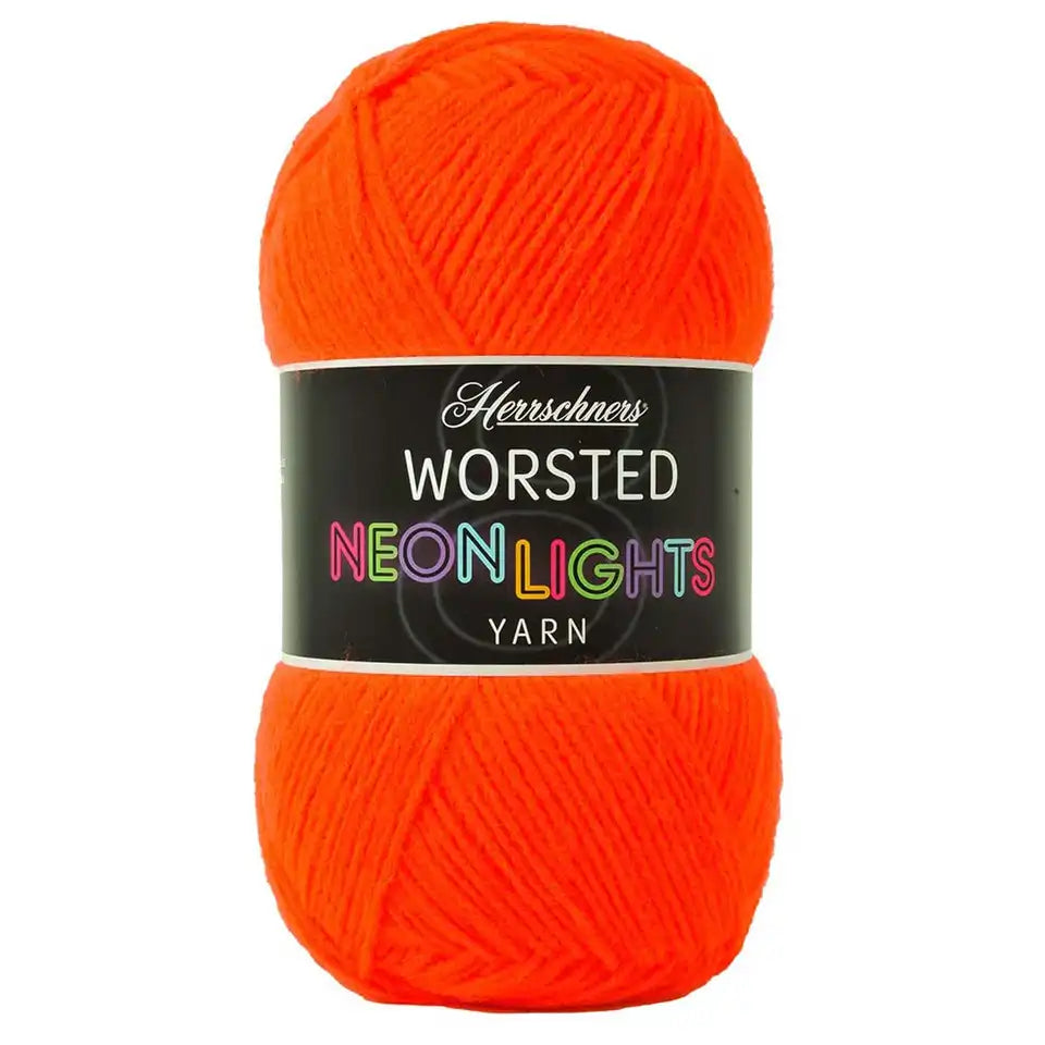 Herrschners Worsted 8 Neon Lights Yarn