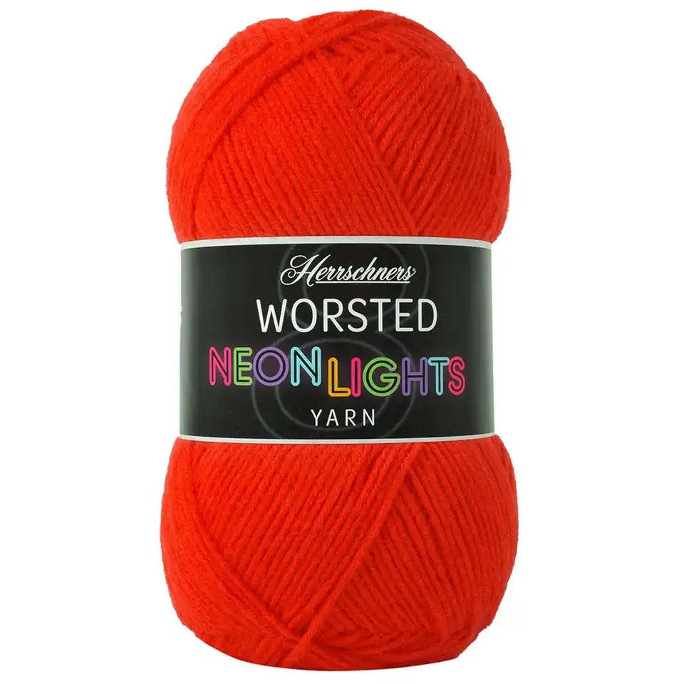 Herrschners Worsted 8 Neon Lights Yarn