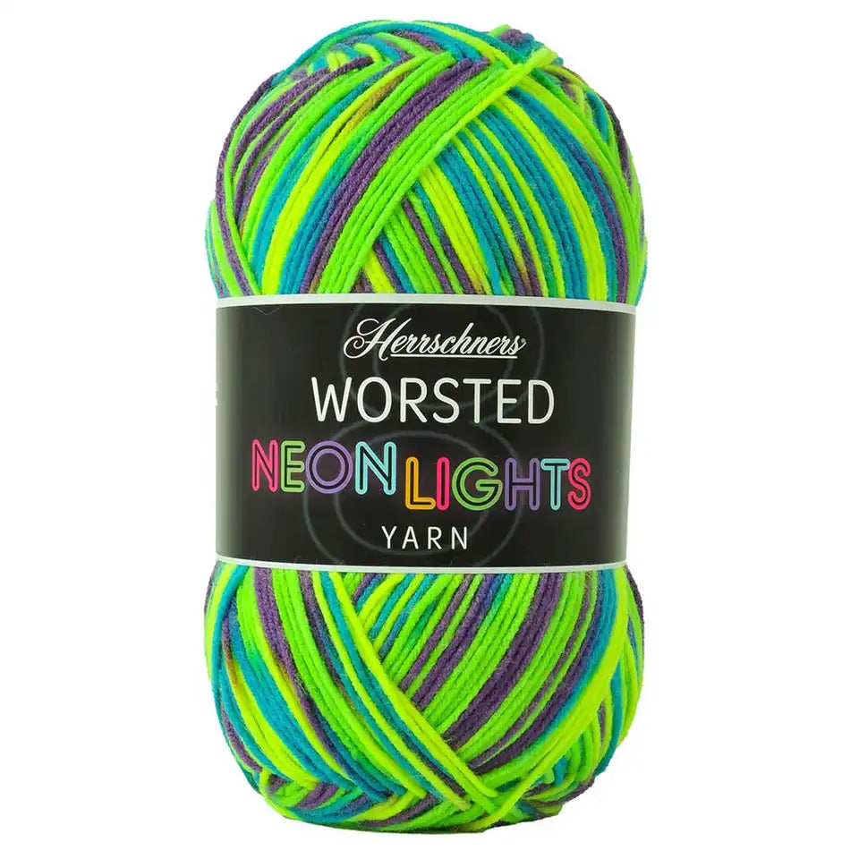 Herrschners Worsted 8 Neon Lights Yarn