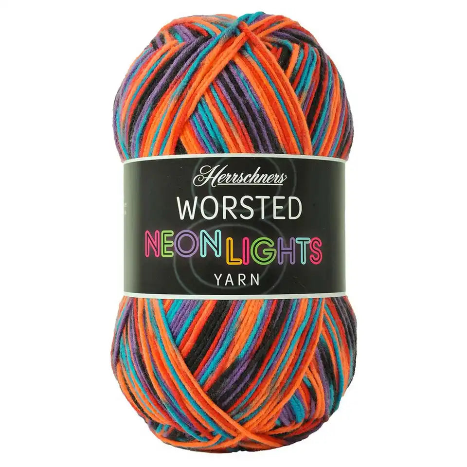 Herrschners Worsted 8 Neon Lights Yarn