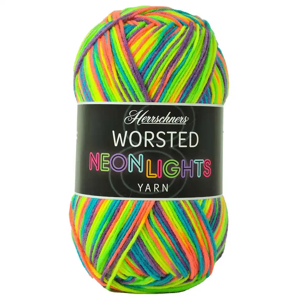 Herrschners Worsted 8 Neon Lights Yarn