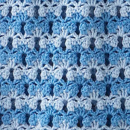 Herrschners Sweetpea Baby Blankie Crochet Kit
