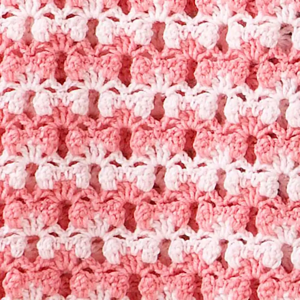 Herrschners Sweetpea Baby Blankie Crochet Kit