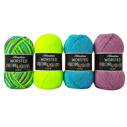 Herrschners Worsted 8 Neon Lights Yarn Pack