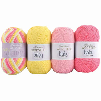 Herrschners Worsted 8 Baby Stripes Yarn Pack