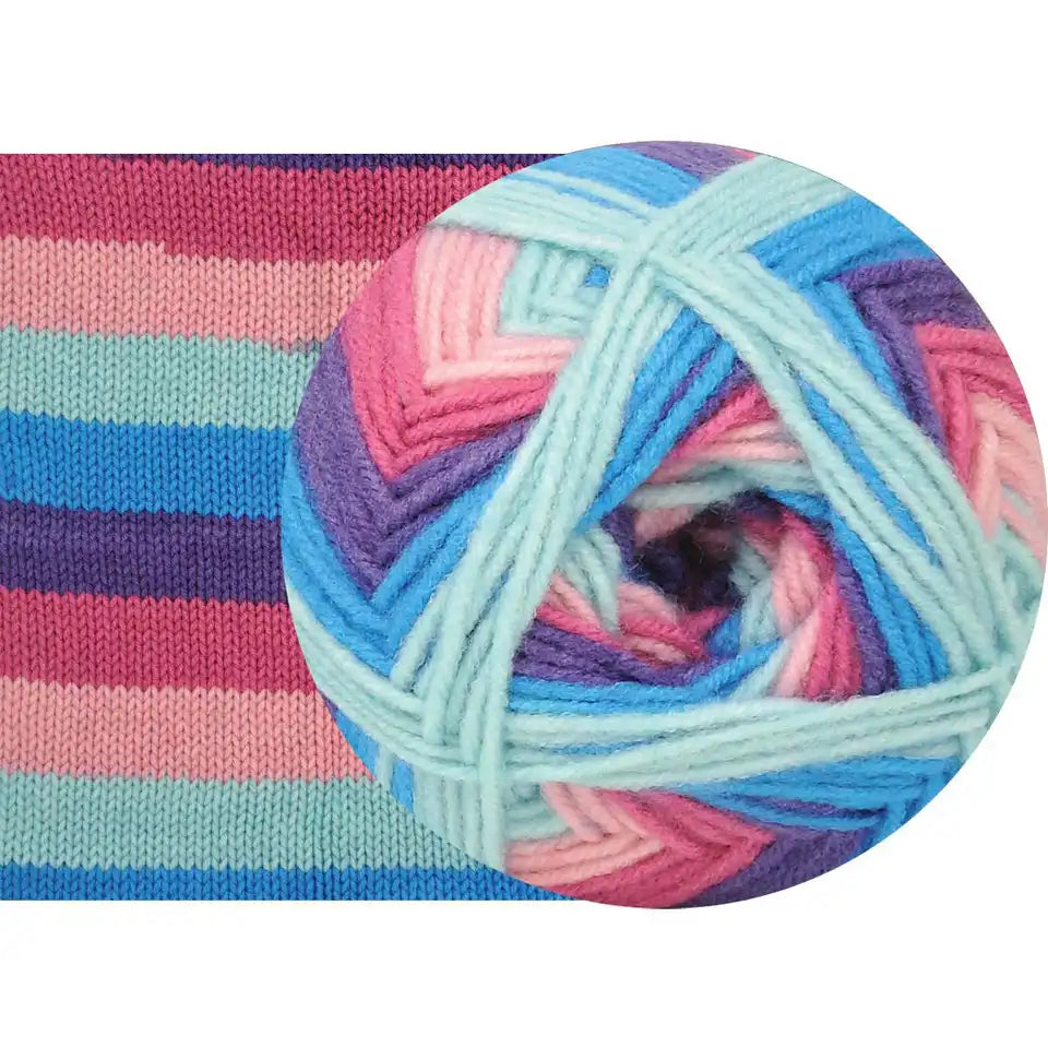 Herrschners Diagonal Ripple Afghan Crochet Kit