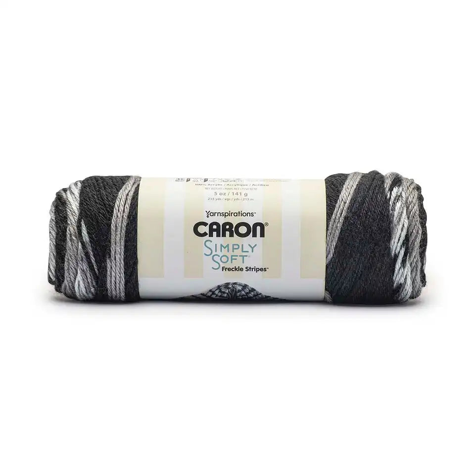 Caron Simply Soft  Freckle Stripes Yarn