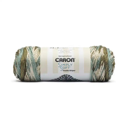 Caron Simply Soft  Freckle Stripes Yarn