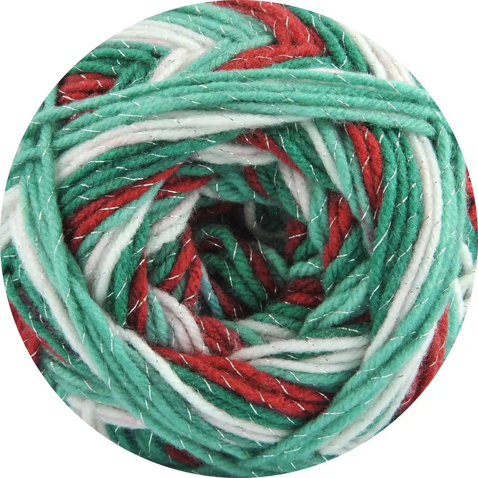 Herrschners Worsted 8 Holiday Sparkle Yarn