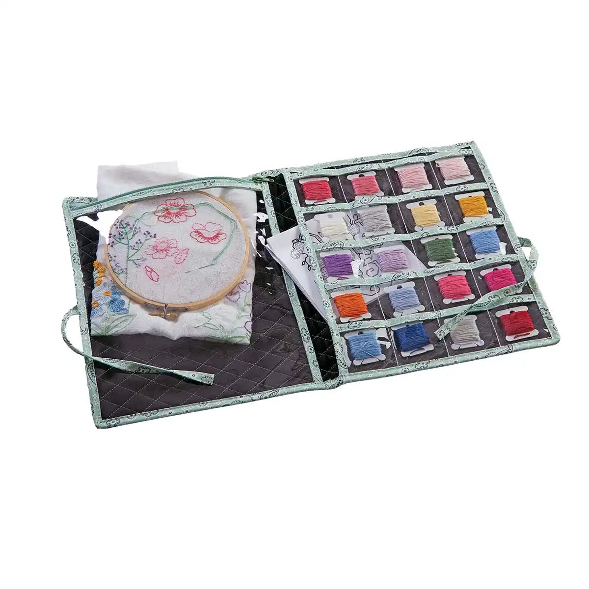 Herrschners Petite Paisley Quilted Needlework Folder Accessory