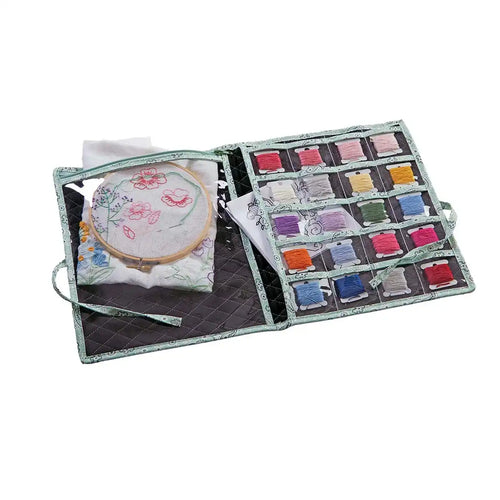 Herrschners Petite Paisley Quilted Needlework Folder Accessory