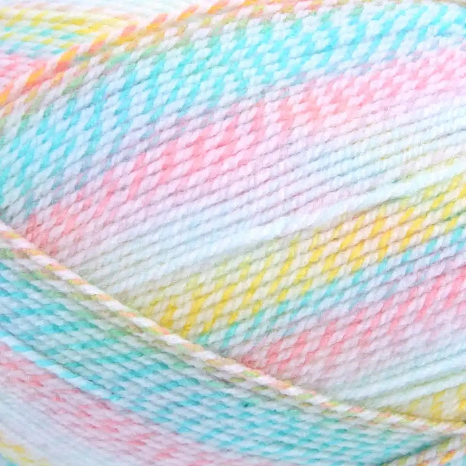 Herrschners Candy Cloud Baby Blanket Crochet Yarn Kit