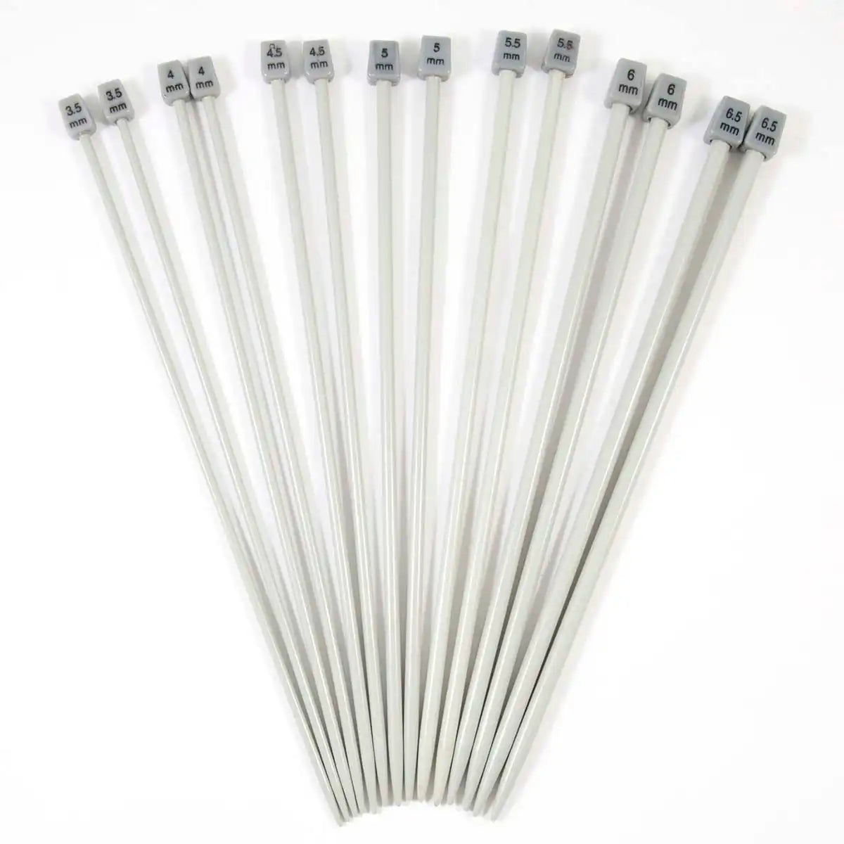 Herrschners Set of 7 Pairs of 10" Single Point Knitting Needles
