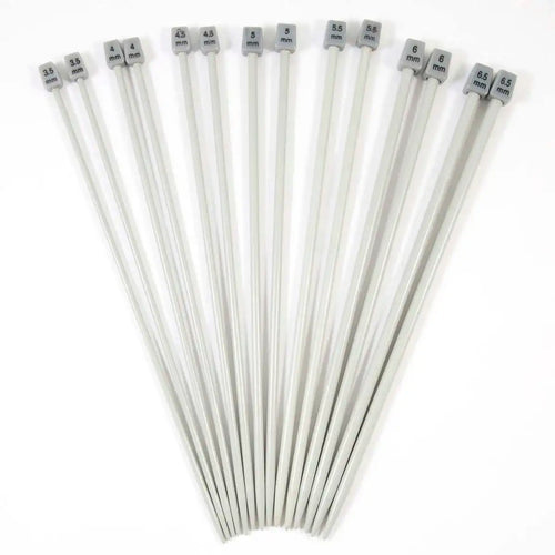 Herrschners Set of 7 Pairs of 10" Single Point Knitting Needles