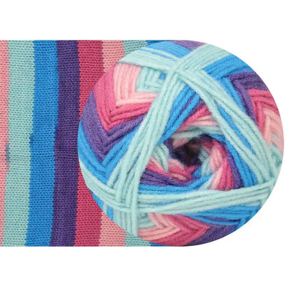 Herrschners Ripples & Popcorn Crochet Afghan Kit