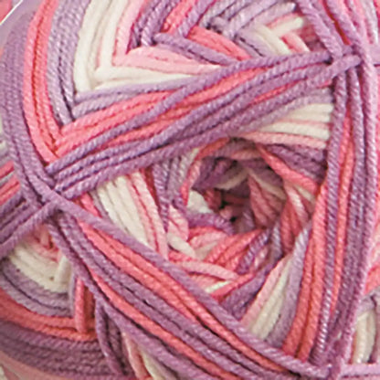 Herrschners Sherbet Swirls Blanket Crochet Kit