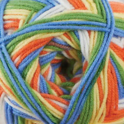 Herrschners Sherbet Swirls Blanket Crochet Kit