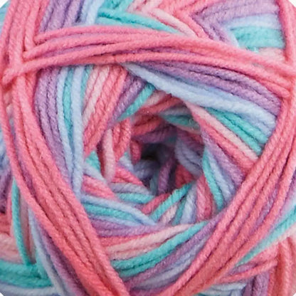 Herrschners Sherbet Swirls Blanket Crochet Kit