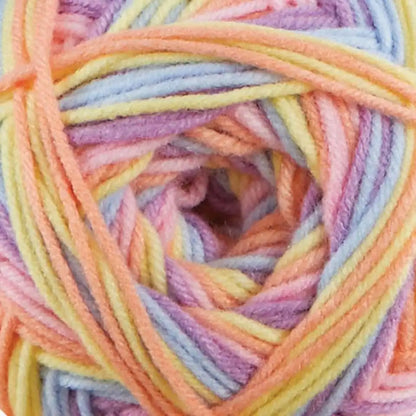 Herrschners Sherbet Swirls Blanket Crochet Kit