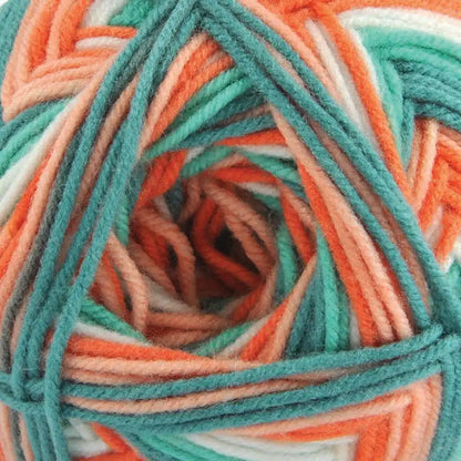 Herrschners Sherbet Swirls Blanket Crochet Kit