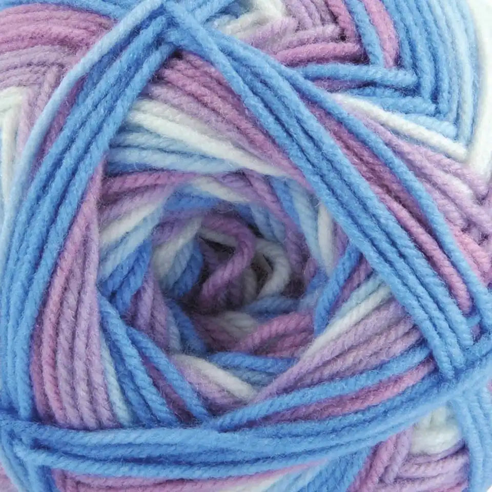 Herrschners Sherbet Swirls Blanket Crochet Kit