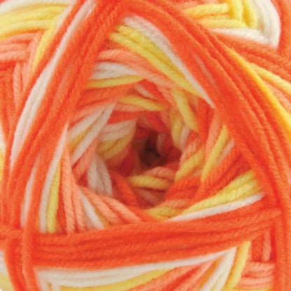 Herrschners Sherbet Swirls Blanket Crochet Kit