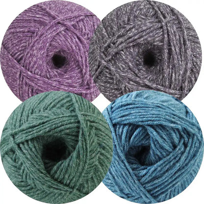 Herrschners Worsted 8 Heathers Yarn Pack