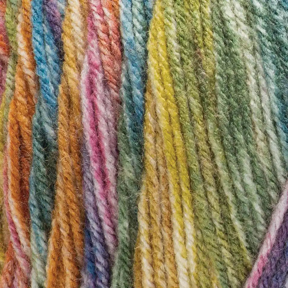 Red Heart Rainbow Connection Blanket Knit Kit