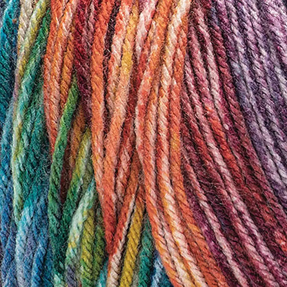 Red Heart Rainbow Connection Blanket Knit Kit