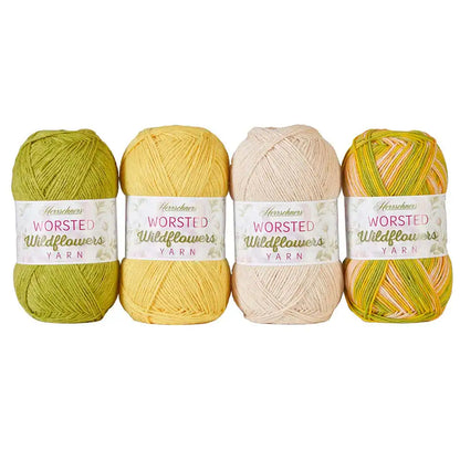 Herrschners Worsted 8 Wildflowers Yarn Pack