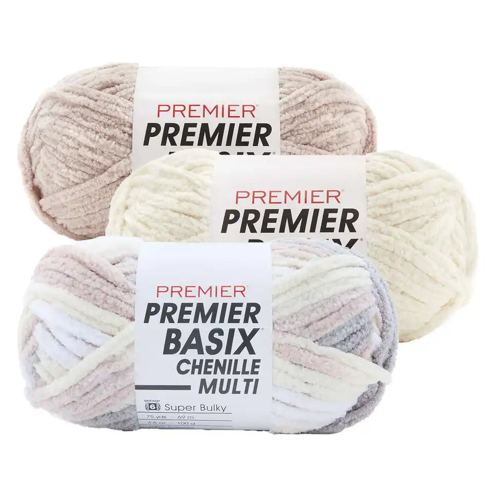 Premier Basix Chenille Multis Yarn Pack