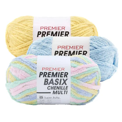Premier Basix Chenille Multis Yarn Pack