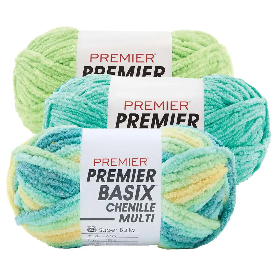 Premier Basix Chenille Multis Yarn Pack