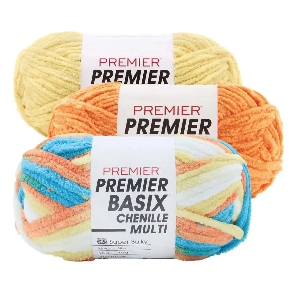 Premier Basix Chenille Multis Yarn Pack