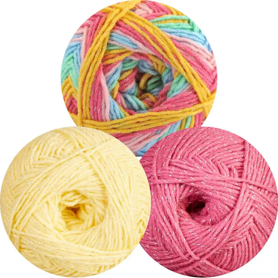 Herrschners Worsted 8 Celebrate Sparkle Yarn Pack