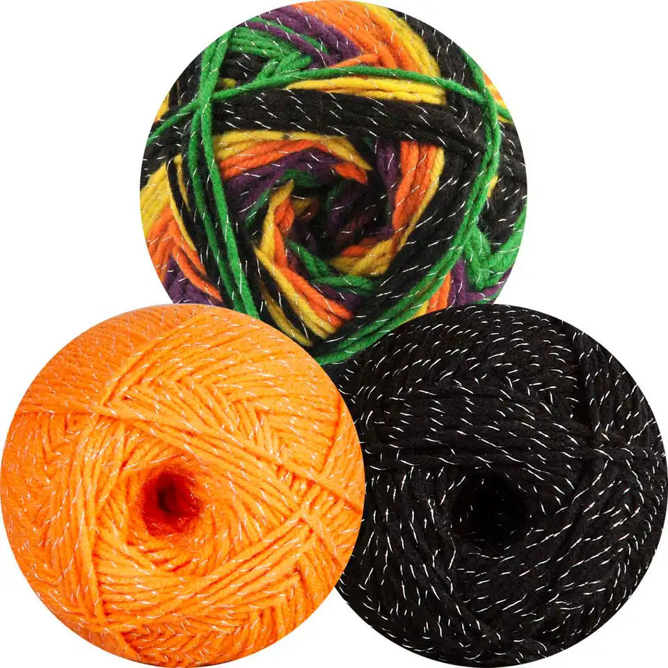 Herrschners Worsted 8 Celebrate Sparkle Yarn Pack