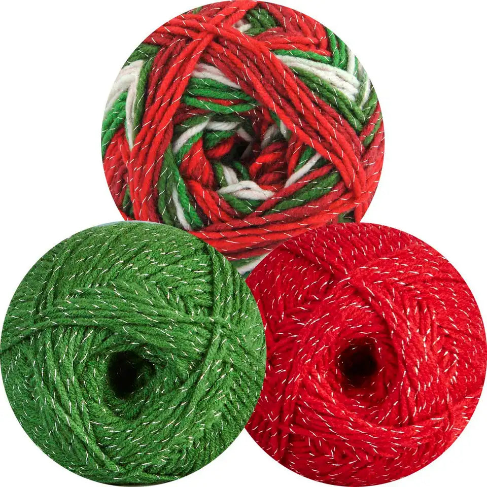 Herrschners Worsted 8 Celebrate Sparkle Yarn Pack