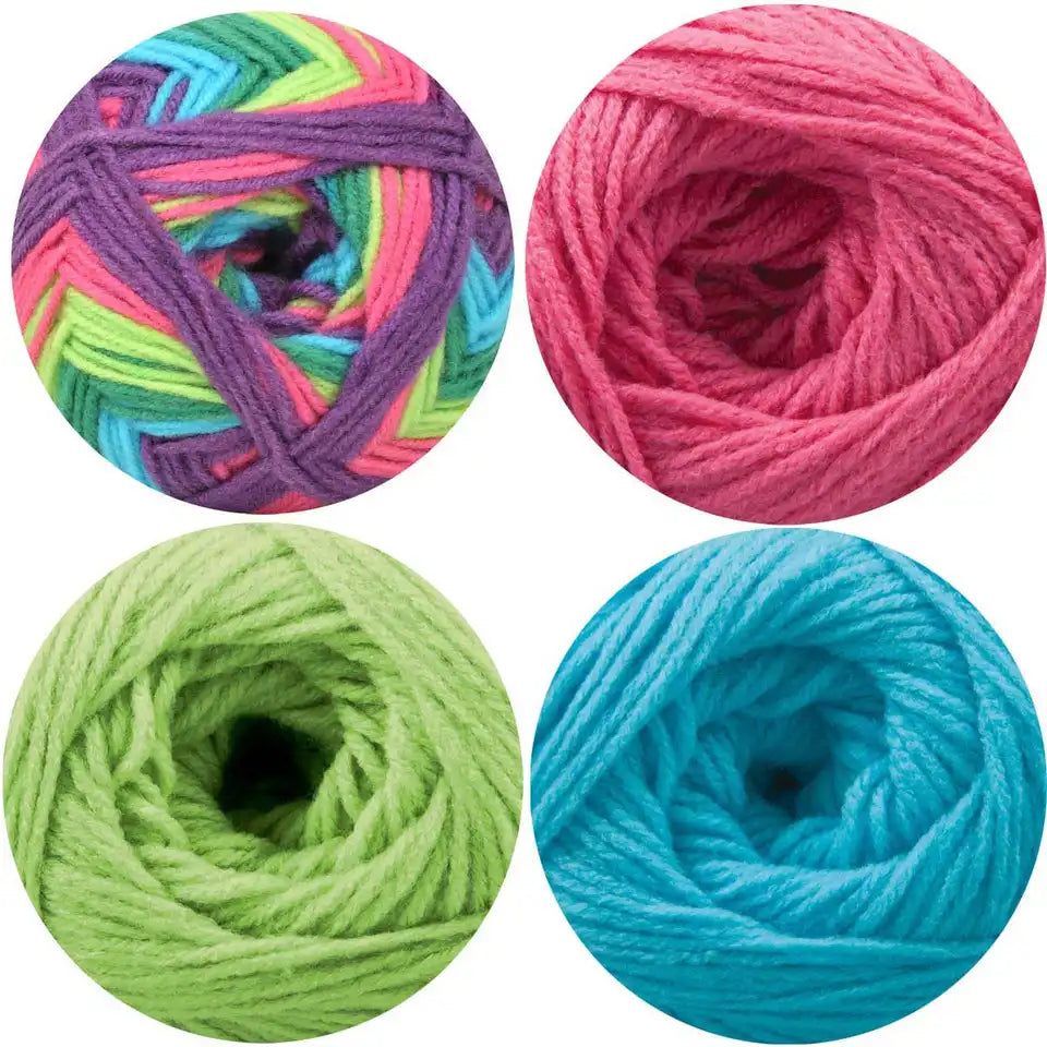 Herrschners Worsted 8 Stripes Yarn Pack