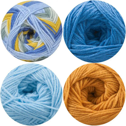 Herrschners Worsted 8 Stripes Yarn Pack