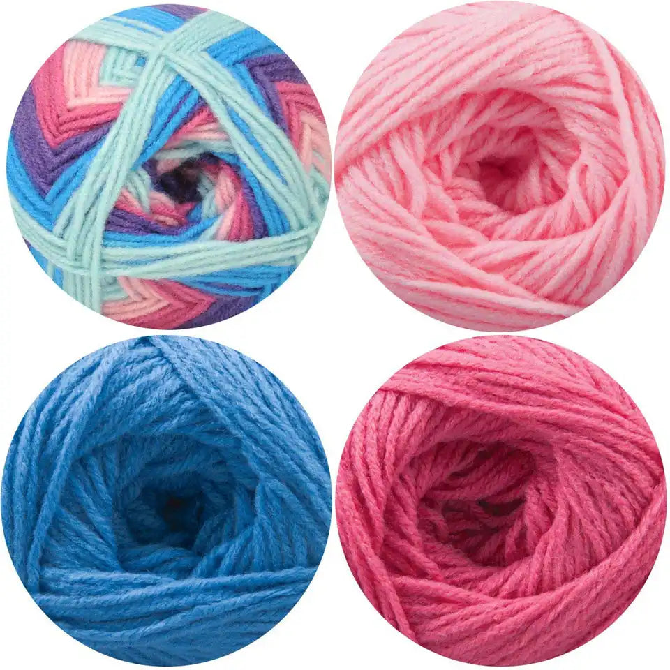Herrschners Worsted 8 Stripes Yarn Pack