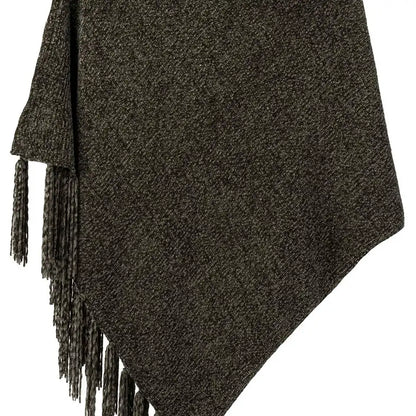 Britt's Knits Beyond Soft Cowl Neck Poncho