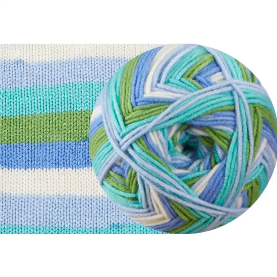 Herrschners Sleep Waves Baby Blanket Crochet Kit