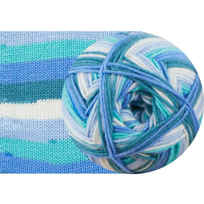 Herrschners Sleep Waves Baby Blanket Crochet Kit